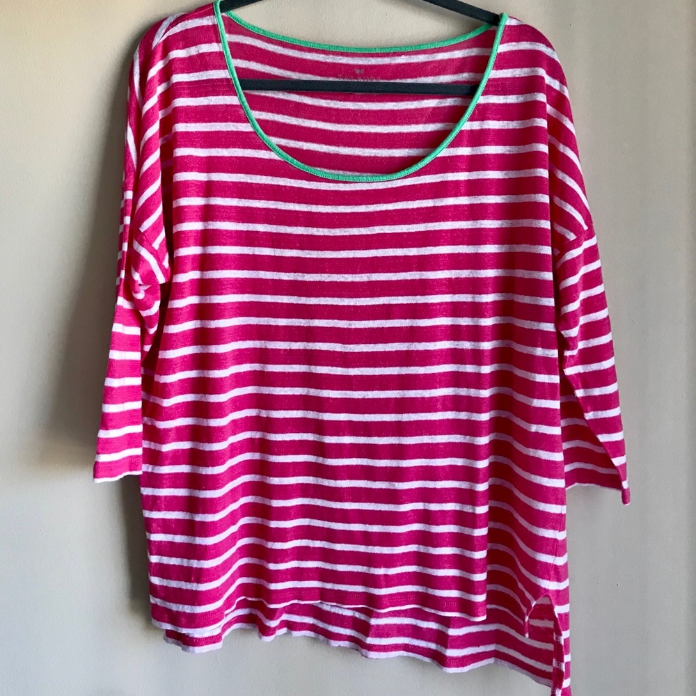 Talbots XL 3/4 Length Top